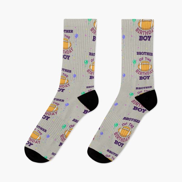 Item preview, Brother of the American football birthday boy, dark text, footballer brother,  sport, american football lover designed and sold by SGS-.