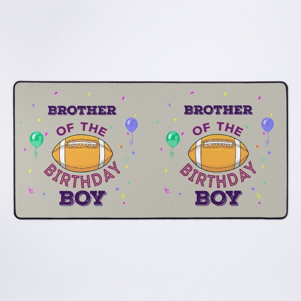 Item preview, Brother of the American football birthday boy, dark text, footballer brother, sport, american football lover designed and sold by SGS-.