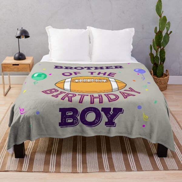 Item preview, Brother of the American football birthday boy, dark text, footballer brother, sport, american football lover designed and sold by SGS-.