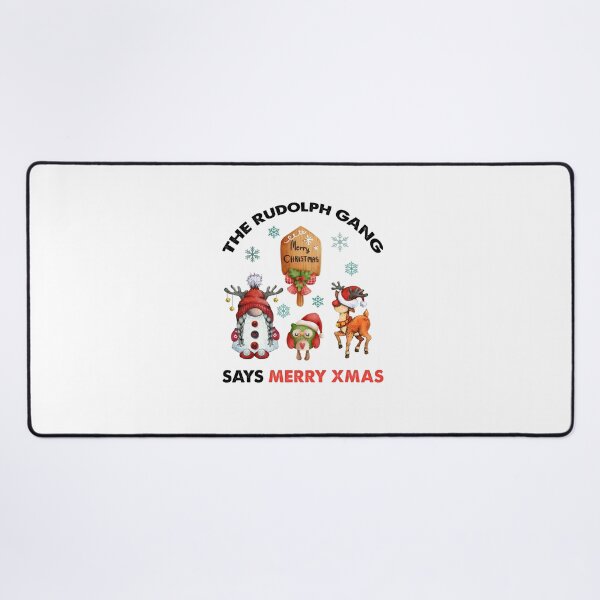 Item preview, Rudolph Gang, Rudolph Says Merry Christmas designed and sold by SportyDogShop.