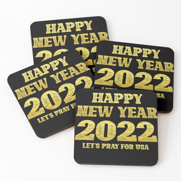 Item preview, HAPPY NEW YEAR 2022 LET'S PRAY FOR USA designed and sold by MXanwar.