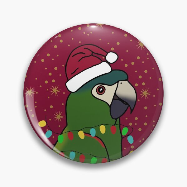 Item preview, Christmas Hahn's Macaw designed and sold by FandomizedRose.