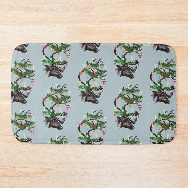Item preview, Adorable Vintage Reindeer Decorative Antlers Christmas Design designed and sold by TrulyEpoque.