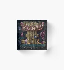 Remember Your Mantra Acrylic Block