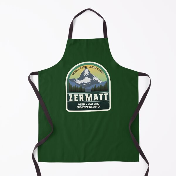 Item preview, Zermatt Ski Switzerland Skiing Alps Sticker T-Shirt 03 designed and sold by OuterShellUK.