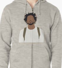 J. Cole Zipped Hoodie