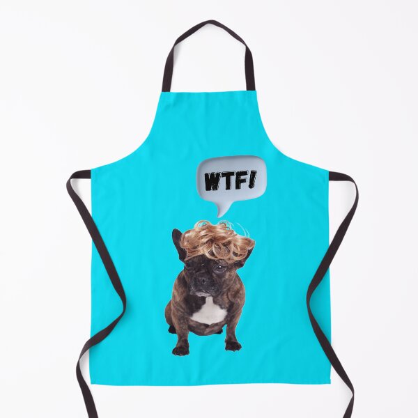 Item preview, Dogs In Wigs chihuahua WTF! Funny designed and sold by Rainbows Rock.