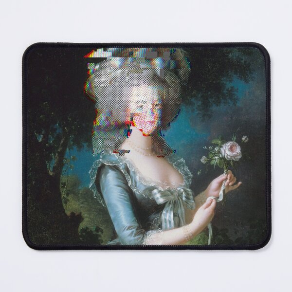 Item preview, Marie Antoinette with a Rose Frequency Glitch designed and sold by KristaZed.