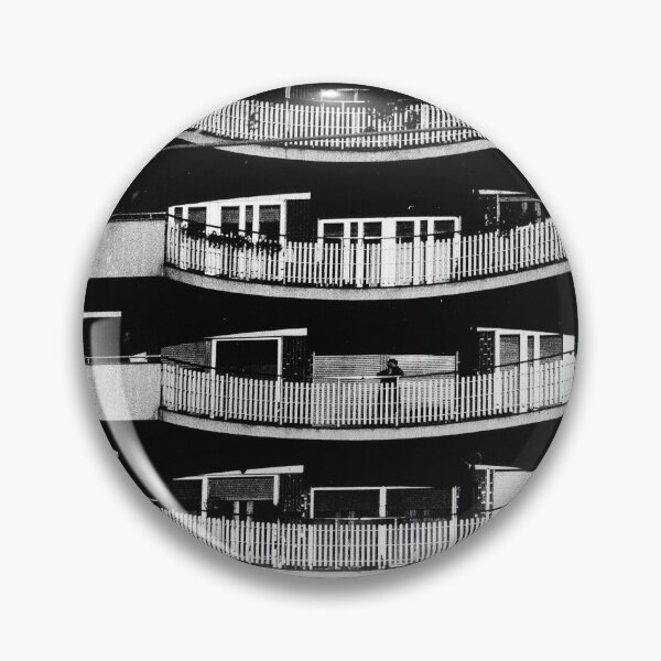 Item preview, Black & white architecture pattern designed and sold by RossBi.