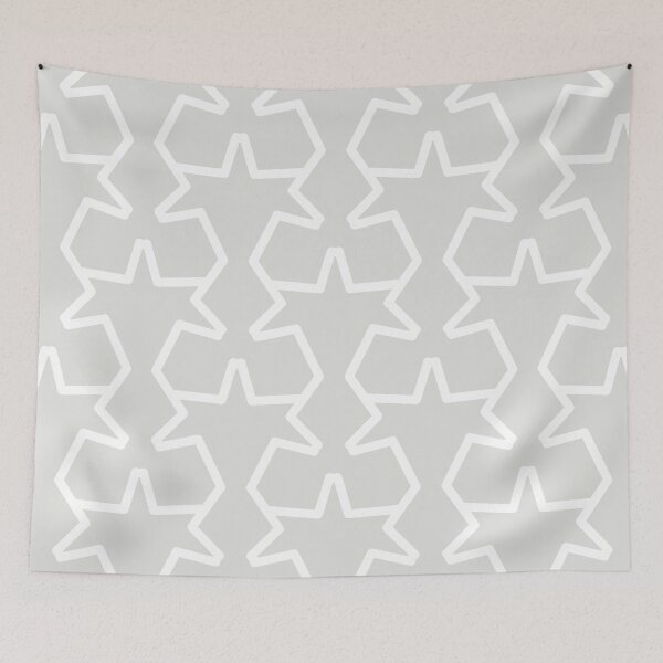 Aperçu de l'œuvre Off White and White Tessellation Line Pattern 15 Pairs Dulux 2022 Popular Colour Letters Unread - Color Trends créée et vendue par ColorOfTheYears.