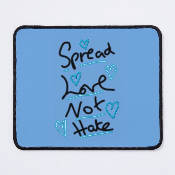 Item preview, Spread Love Not Hate (Blue) designed and sold by ScarletPanda.