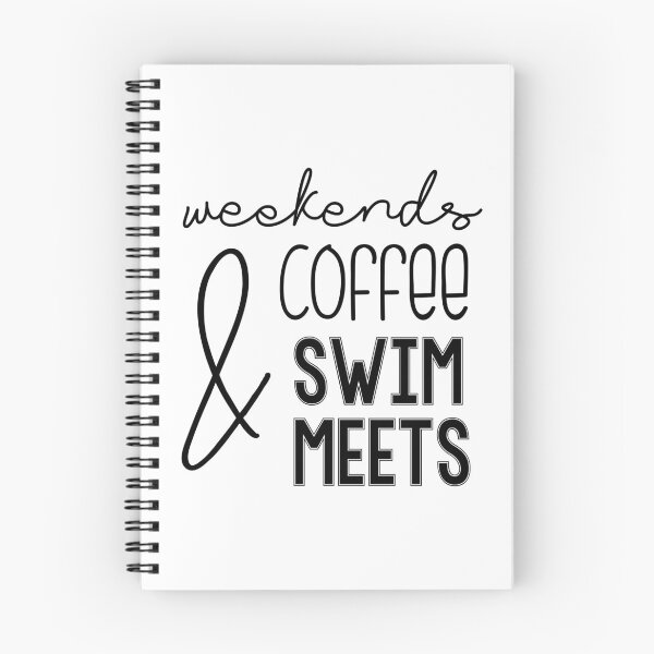 Item preview, Weekends & Coffee & Swim Meets designed and sold by Martini-Four.