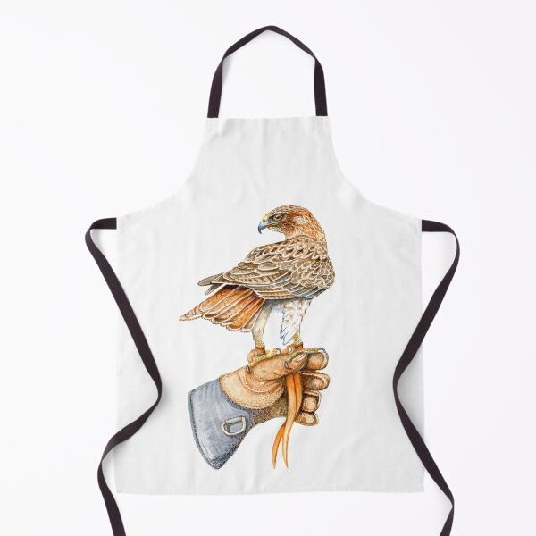Item preview, Red Tailed hawk on glove designed and sold by Fozzyartsales.