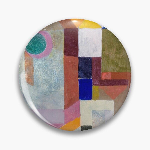 Item preview, Cubist Abstract Art - "Colourful Architecture" (1917) Paul Klee designed and sold by clairemh1.