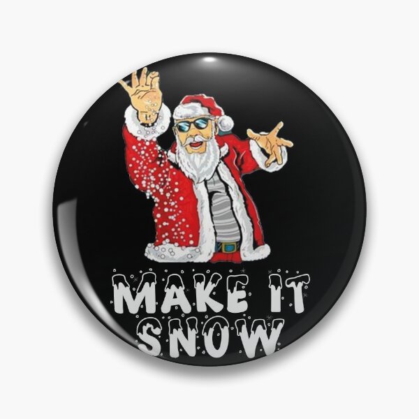Item preview, Sant claus Make it snow designed and sold by theskyblue.