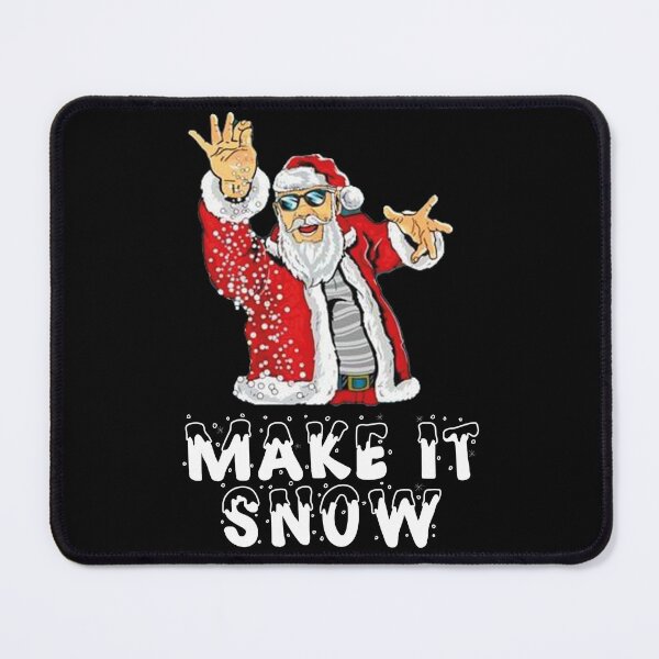 Item preview, Sant claus Make it snow designed and sold by theskyblue.