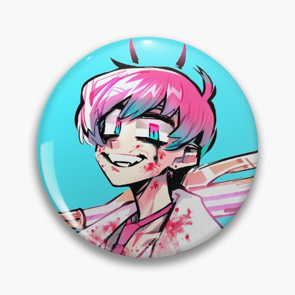 Item preview, The Trickster pink sticker designed and sold by zukich.