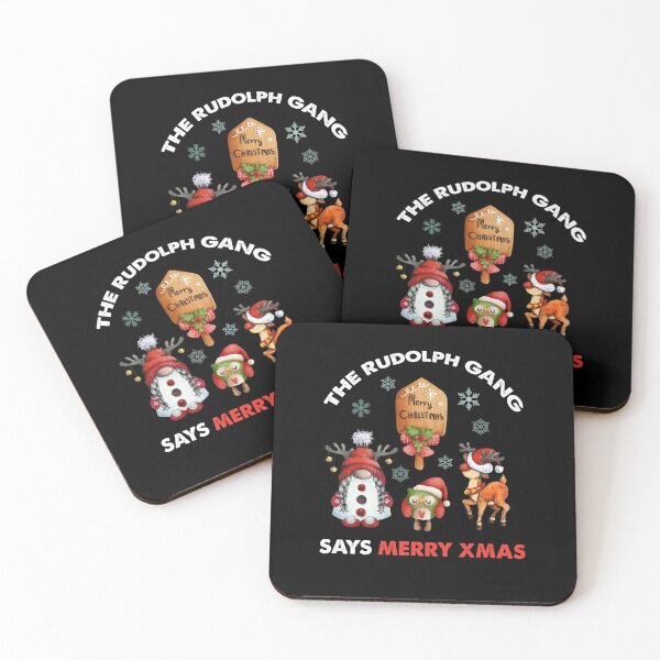 Item preview, Rudolph Gang, Rudolph dice Feliz Navidad designed and sold by SportyDogShop.
