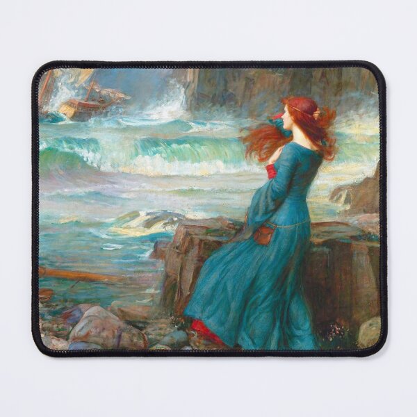 Item preview, John William Waterhouse "Miranda (The Tempest)" designed and sold by Alexandra Dahl.