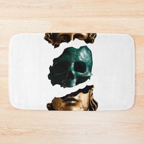 Item preview, skull, antique statue, gold.  designed and sold by DenUll.