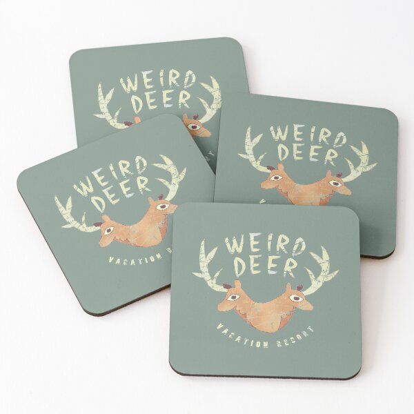 Item preview, Weird Deer Vacation Resort (Colour) designed and sold by gm-w.