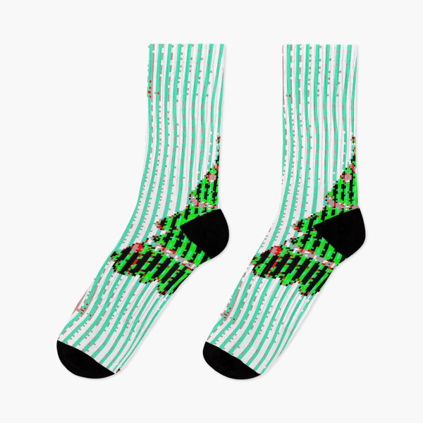 Item preview, Glitchy Pixelart Christmas Tree designed and sold by MoMoJaJa.