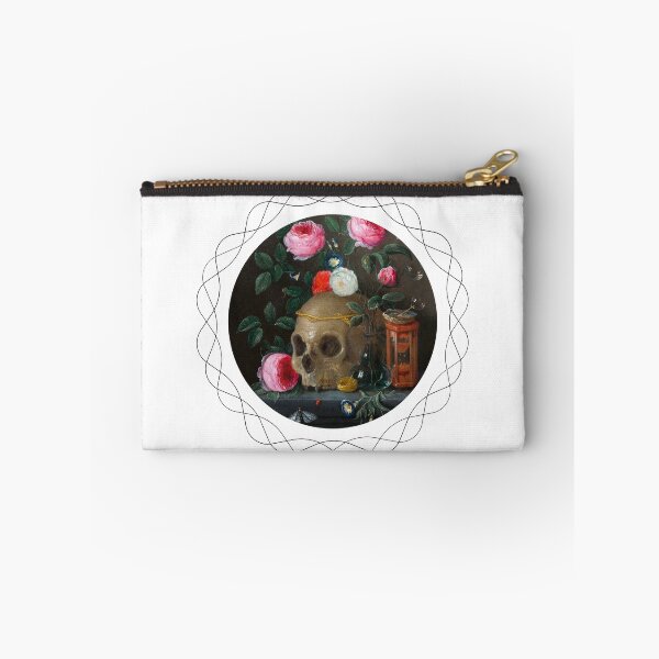 Item preview, Vanitas Still Life (ca.1665–1670) by Jan van Kessel - round silver frame designed and sold by Mechanical-Artt.