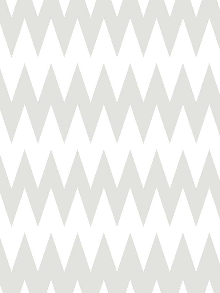 Thumbnail 3 von 3, Tuch, Off White and White Zig Zag Line Stripe Pattern Pairs Dulux 2022 Popular Colour Letters Unread - Color Trends designt und verkauft von ColorOfTheYears.