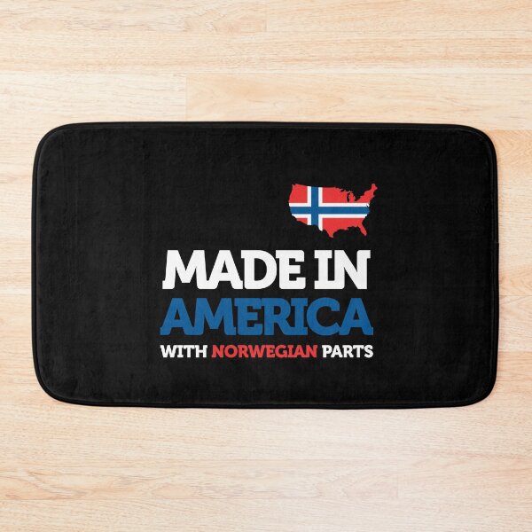 Item preview, Made In America With Norwegian Parts Norwegian Roots Norway designed and sold by smartrocket.