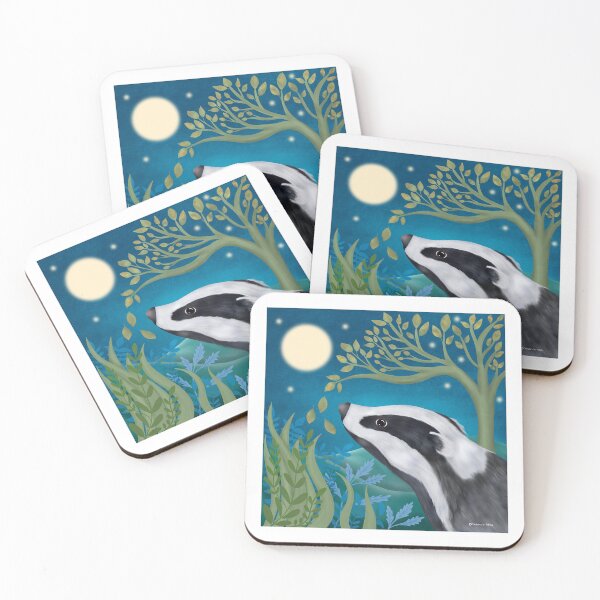 Item preview, Moonlight Badger  designed and sold by OstarasAttic.