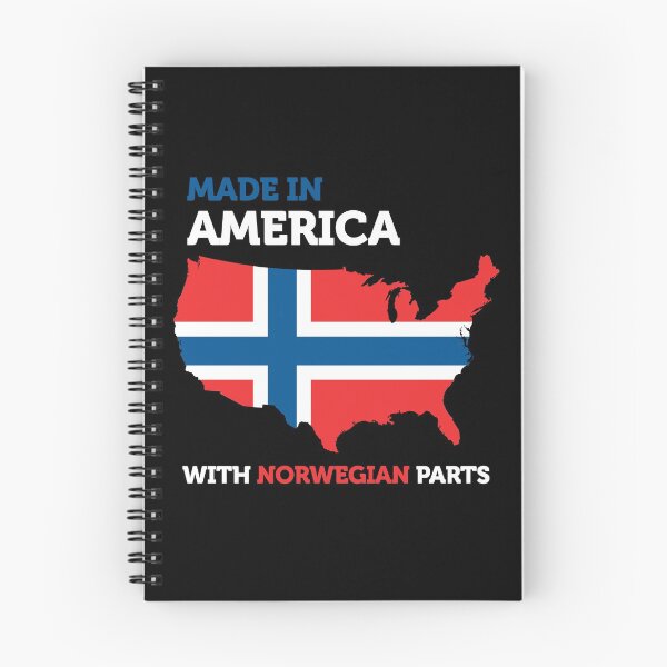 Item preview, Made In America With Norwegian Parts Norwegian Roots Norway designed and sold by smartrocket.