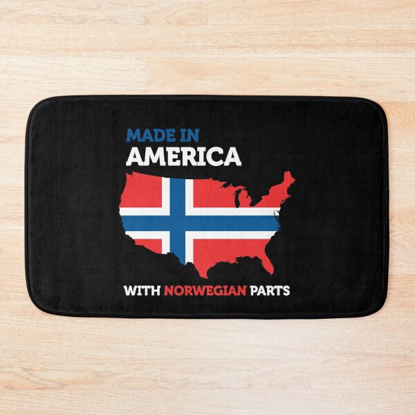 Item preview, Made In America With Norwegian Parts Norwegian Roots Norway designed and sold by smartrocket.