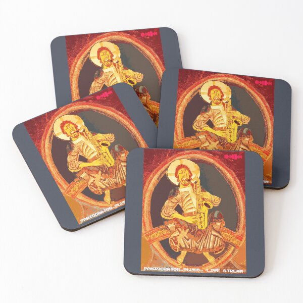 Item preview, Pantocrator blues live stream - funny pop art designed and sold by Xdelacra.