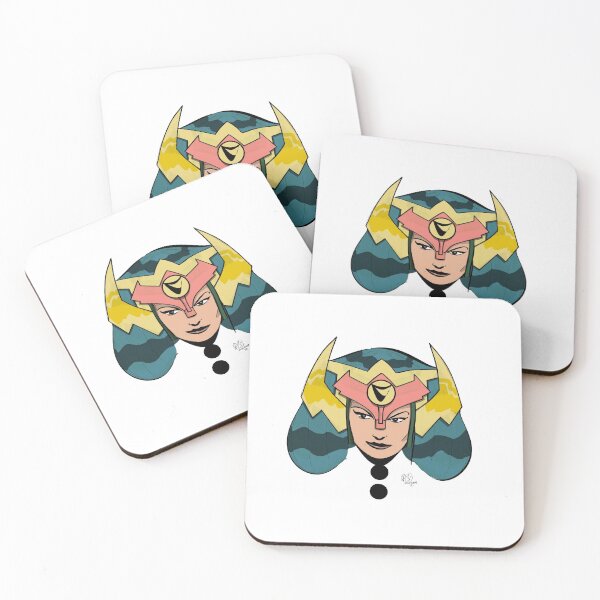 Item preview, Big Barda portrait designed and sold by RussellPayne.