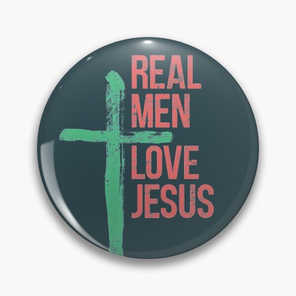 Item preview, Real men love Jesus designed and sold by IsisOsiris.
