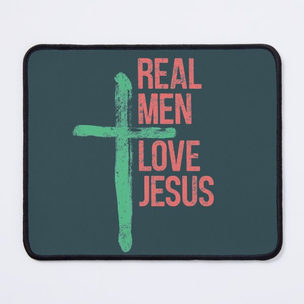 Item preview, Real men love Jesus designed and sold by IsisOsiris.