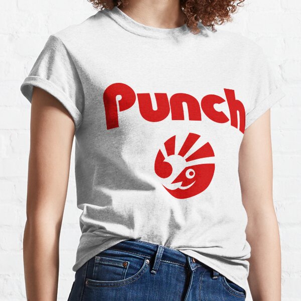 Punch Magazine (as seen in Only Connect) - red Classic T-Shirt