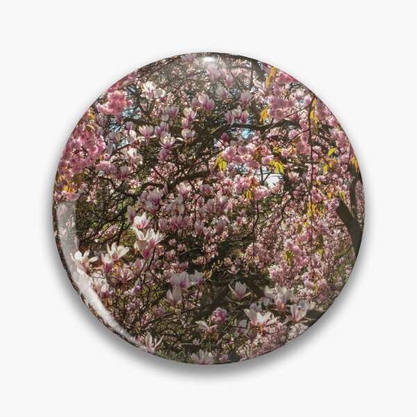 Item preview, Pink Cherry and Magnolia Blossoms designed and sold by wildvalecreate.