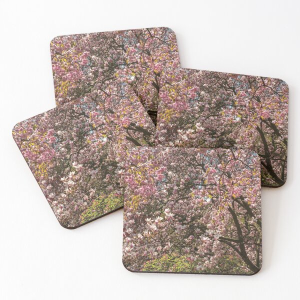Item preview, Pink Cherry and Magnolia Blossoms designed and sold by wildvalecreate.