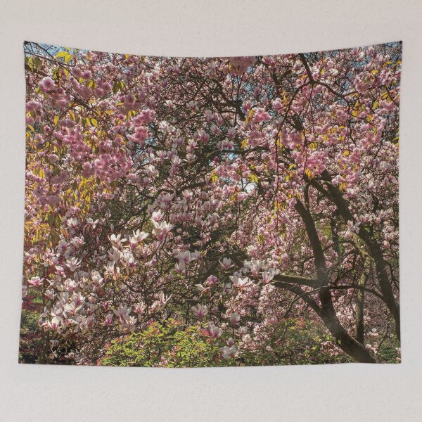 Item preview, Pink Cherry and Magnolia Blossoms designed and sold by wildvalecreate.