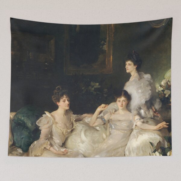 Item preview, The Wyndham Sisters: Lady Elcho, Mrs. Adeane, and Mrs. Tennant (1899) by John Singer Sargent designed and sold by Designedbysm.