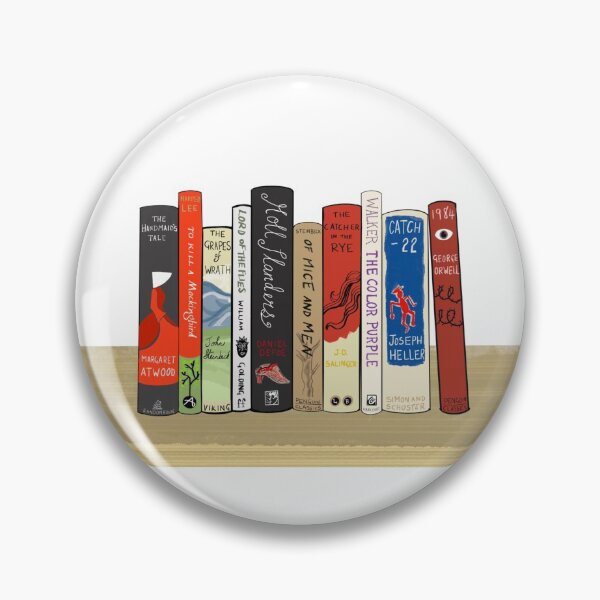 Artikelvorschau, Sammlung verbotener Bücher entworfen und verkauft von booksnbobs.