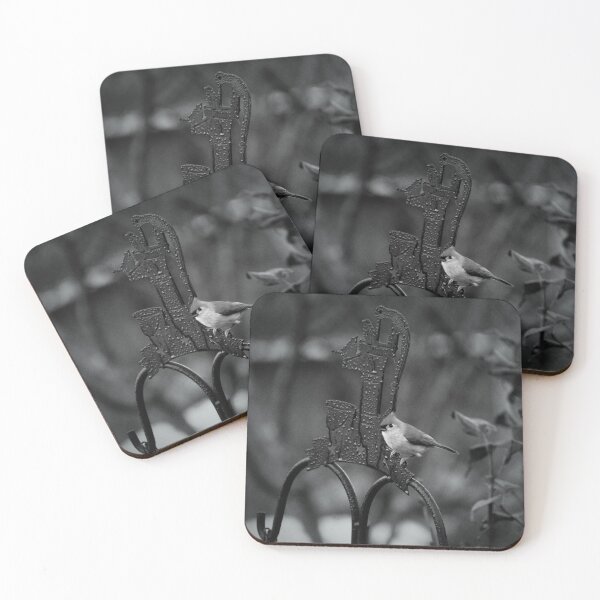 Item preview, titmouse in black and white designed and sold by R-York.