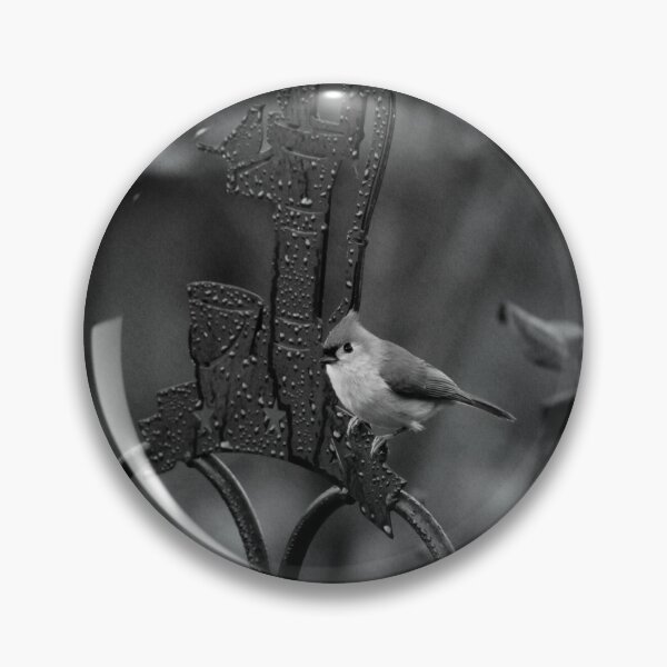 Item preview, titmouse in black and white designed and sold by R-York.