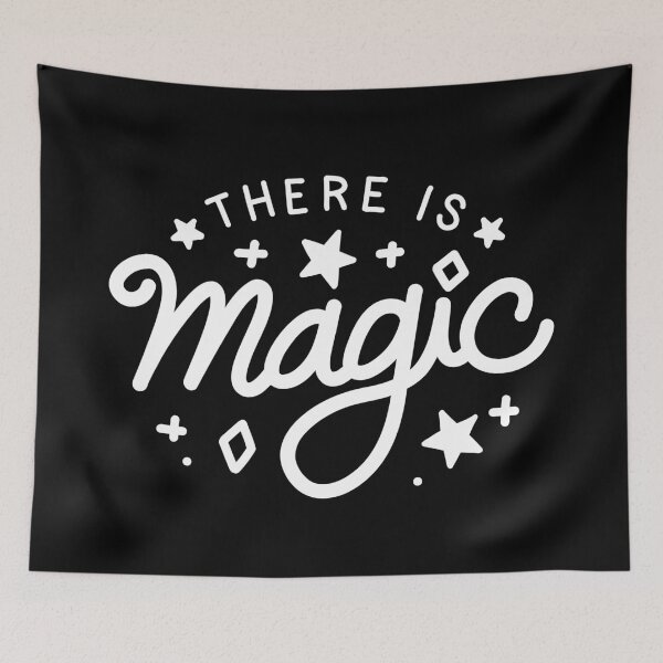 Item preview, There is Magic (white) designed and sold by Design Minds Boutique.