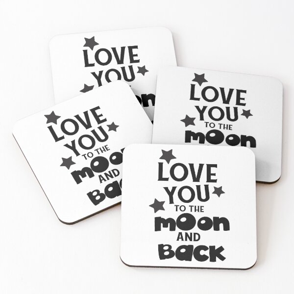 Item preview, Love you yo yhe moon and back designed and sold by cosito.