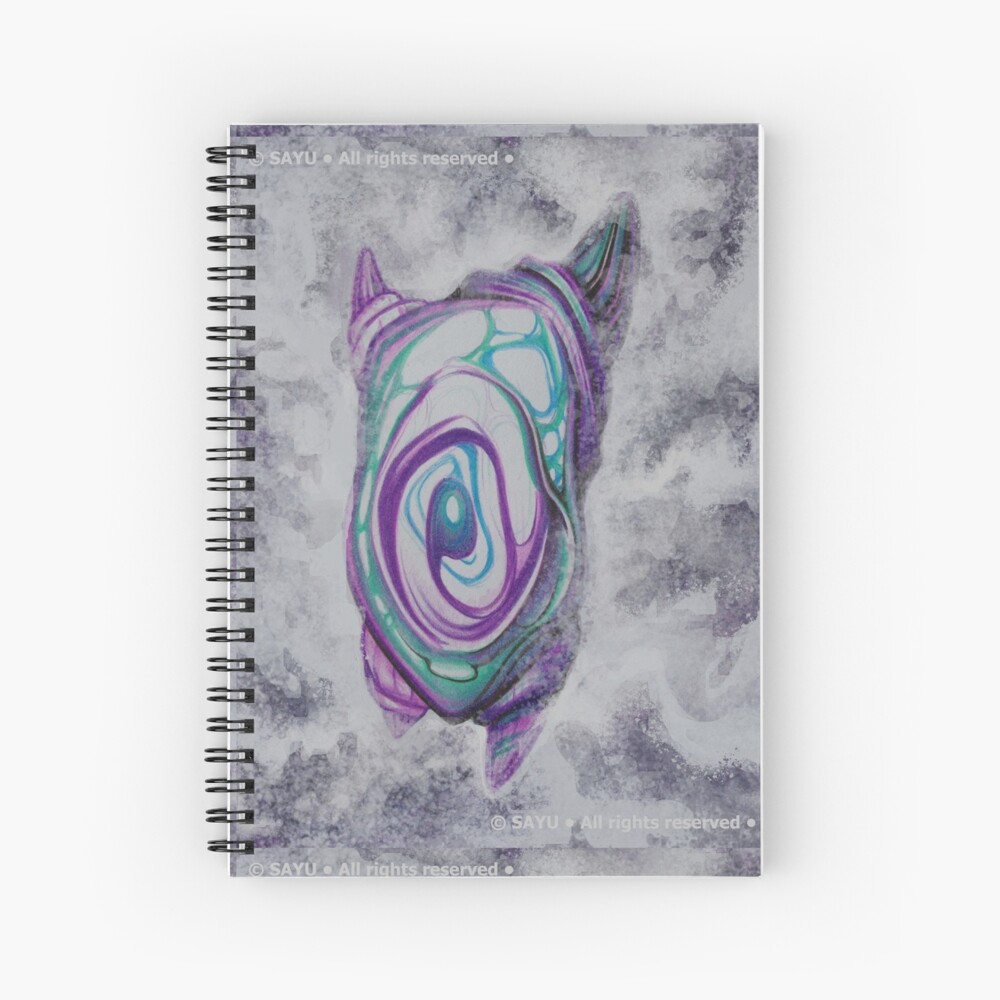Item preview, Spiral Notebook designed and sold by XXSayu-ArtSpace.