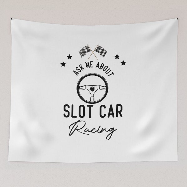 Item preview, Ask Me About Slot Car Racing designed and sold by medbdj.