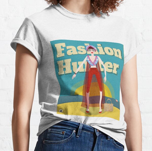 Cazador de moda (4) Camiseta clásica