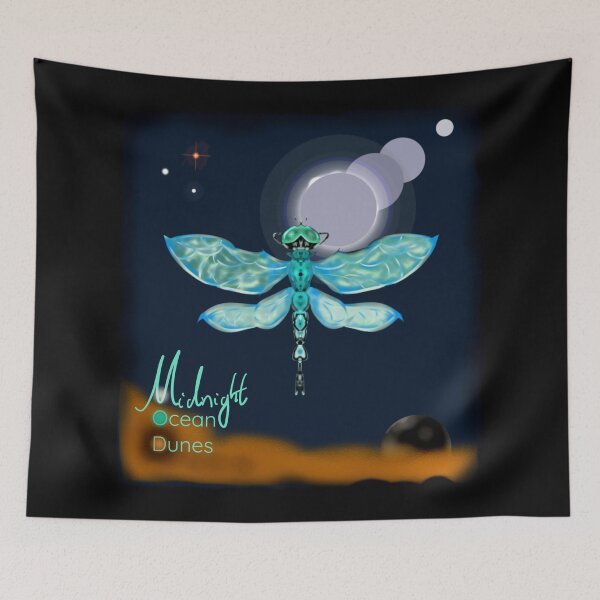 Item preview, Dragonfly Astral Desert (Midnight Ocean Dunes) ... designed and sold by Yannn.
